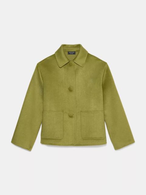 kate spade Cropped Wool Coat