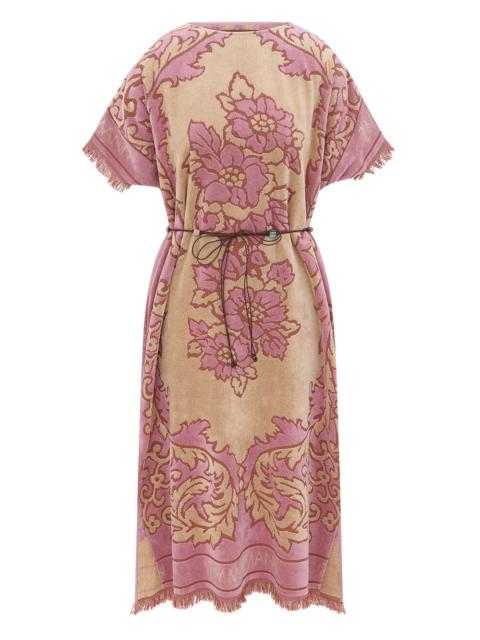 Zimmermann ASTER TOWELLING MIDI DRESS