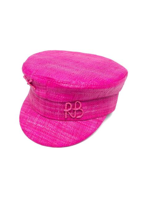 RUSLAN BAGINSKIY embroidered-logo baker boy hat