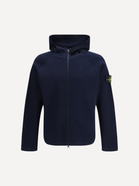 Stone Island Hooded raglan sleeve Sweater