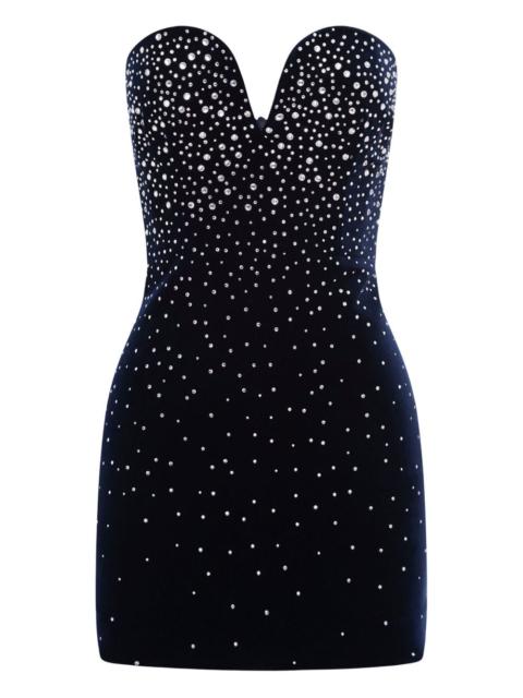 ALEX PERRY crystal-embellished mini dress