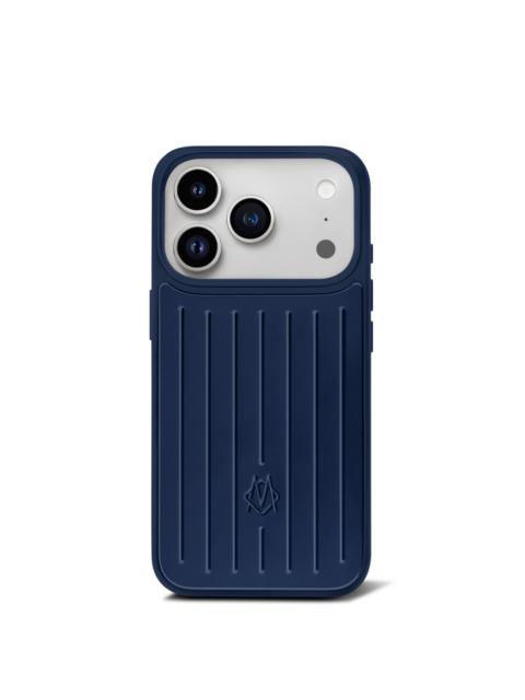 RIMOWA iPhone Cases - Aluminum Ink blue Case for iPhone 18 Pro