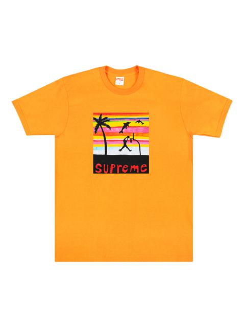 Supreme Dunk Tee 'Bright Orange'