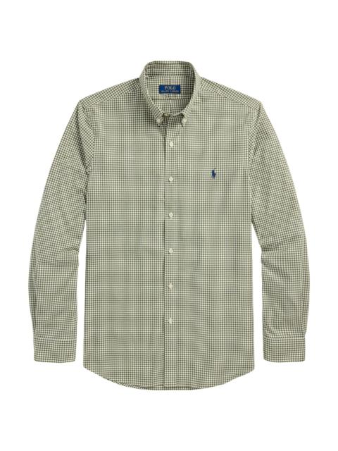 Polo Ralph Lauren Men's Gingham Stretch Poplin Shirt - Garden Trail White