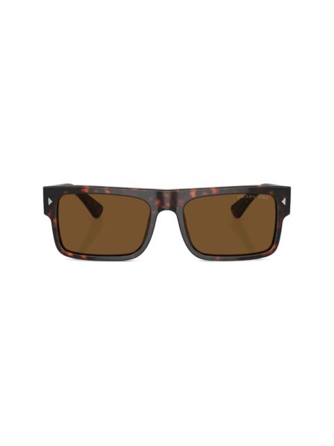 Prada tortoiseshell-effect square sunglasses