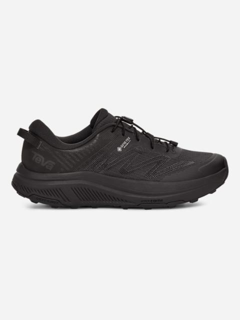 Teva Men's Hurricane Trailsetter GTX Trail Running Shoe in Black/Black