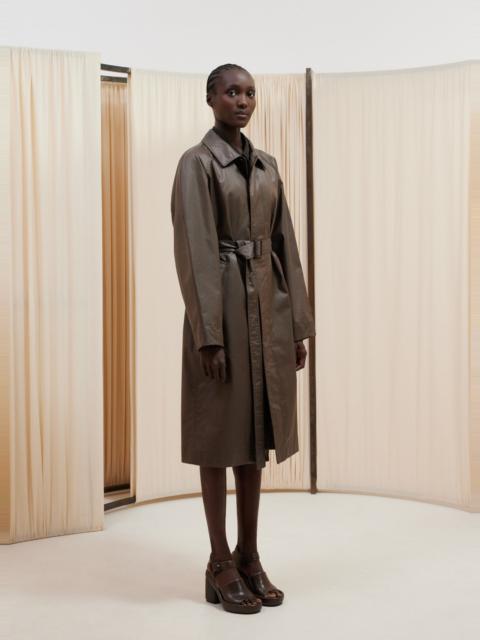Lemaire BELTED RAINCOAT