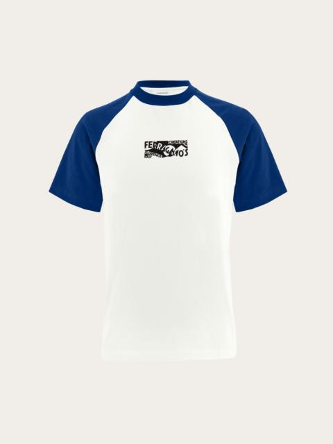 FERRAGAMO Flocked print t-shirt