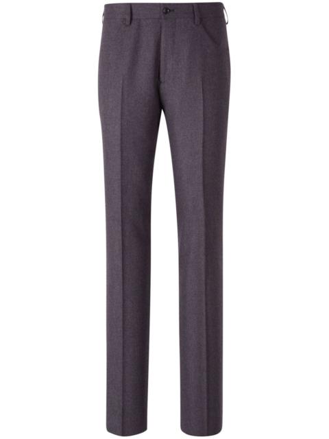LARDINI creases tailored trousers