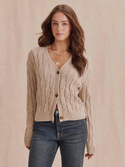 Splendid Rubi Cable Cardi
