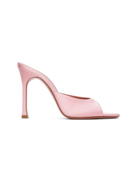 Amina Muaddi Pink Alexa Slipper 105 Heeled Sandals