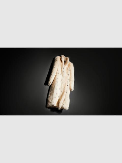 GUCCI Long hair shearling coat