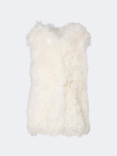 Yves Salomon Hooded shearling vest