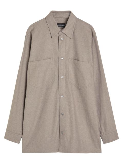 EMPORIO ARMANI Emporio Armani Flannel Overshirt