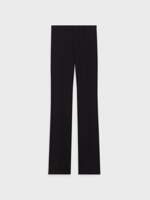 CELINE FLARED PANTS IN WOOL GABARDINE