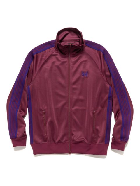 NEEDLES Track Jacket - Poly Smooth Wine