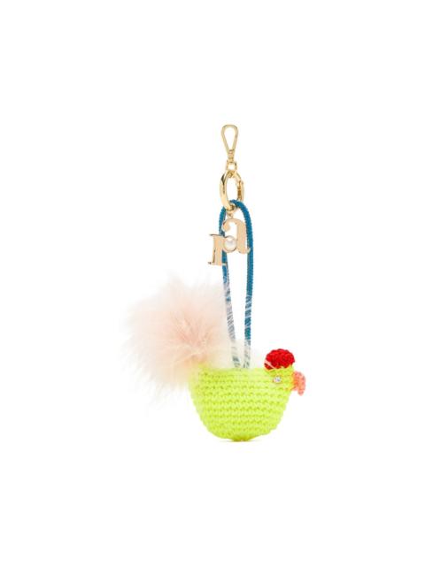 Rosantica Gallinella charm keyring
