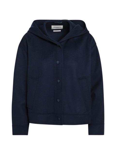 WEEKEND Max Mara hooded press-stud jacket