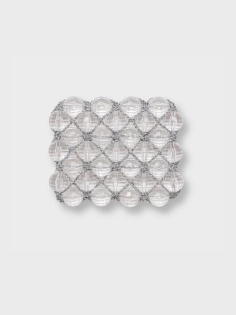 SHRIMPS Tilda Beaded Coaster - Clear/Silver
