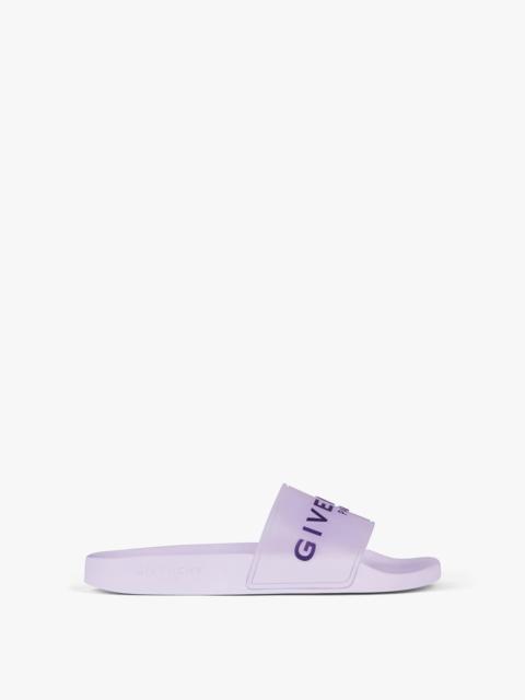 Givenchy GIVENCHY PARIS TRANSPARENT FLAT SANDALS