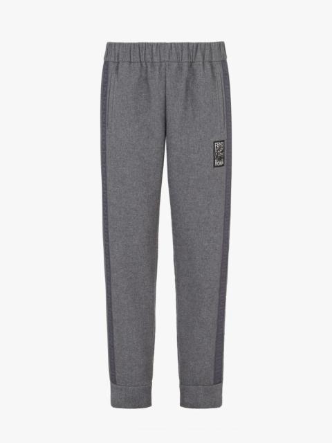 FENDI Gray wool pants