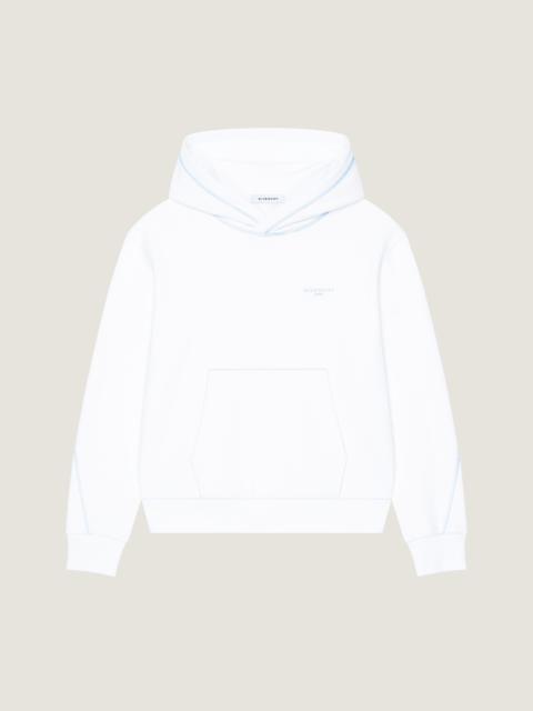 Givenchy COUTURE SEAM HOODIE IN FLEECE