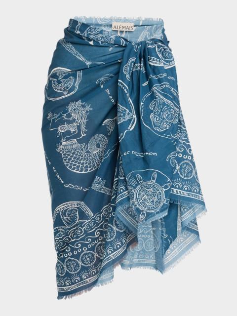 ALÉMAIS Lucky Cotton Pareo Coverup