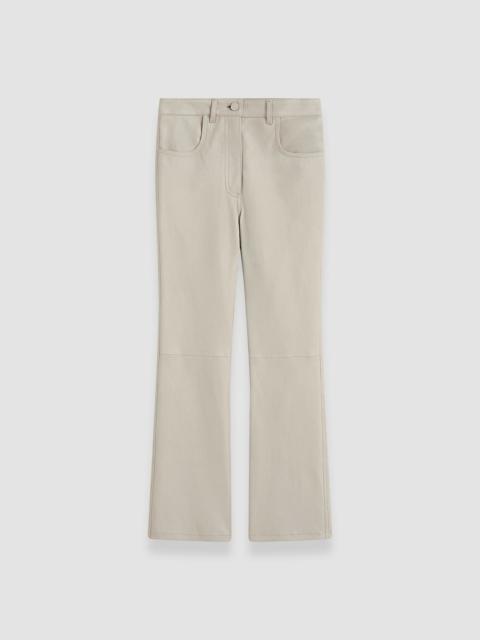 JOSEPH Duke Leather Stretch Trousers