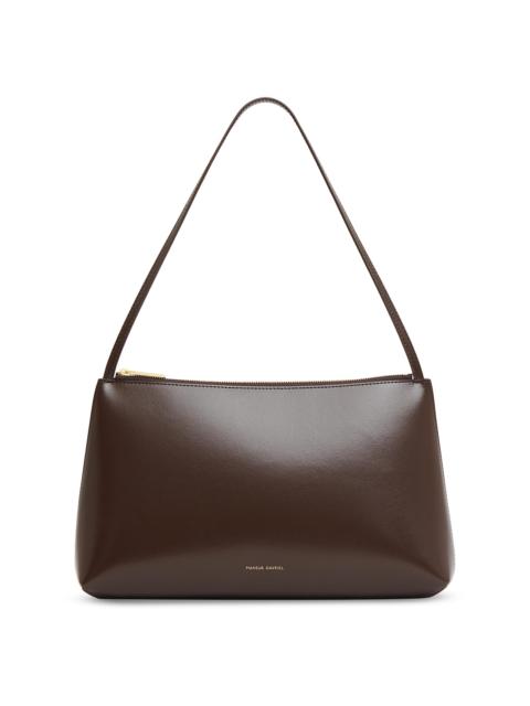 Mansur Gavriel Women's Large Gaia Leather Shoulder Bag - Chocolate