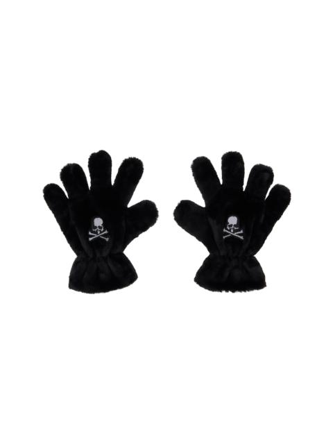 MASTERMIND WORLD Black Big Hand Gloves