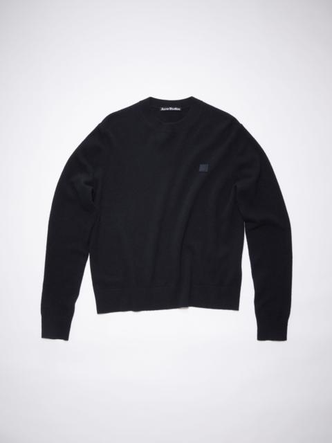 Crew neck sweater - Black