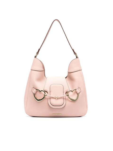 Moschino heart-bit tote bag