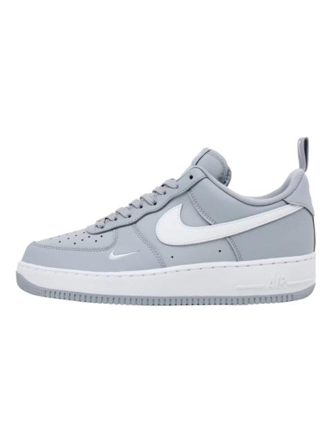 Nike Air Force 1 Low '07 LV8 "Carbon Fiber Swoosh Wolf Grey White" IR5599 002