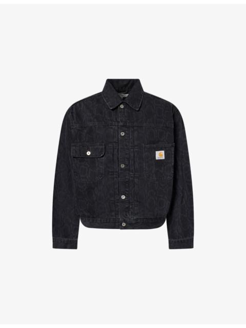 Carhartt WIP Belmar Logo-Patch Denim Jacket