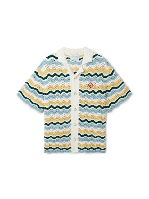 CASABLANCA Wavy Boucle Shirt | Casablanca Paris