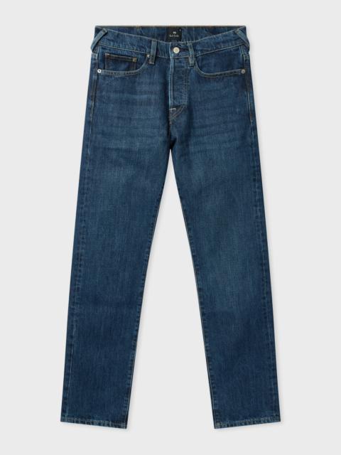 Paul Smith Standard-Fit Dark-Wash 'Organic Authentic Twill' Jeans