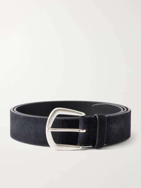 OFFICINE CREATIVE 3.5cm Suede Belt