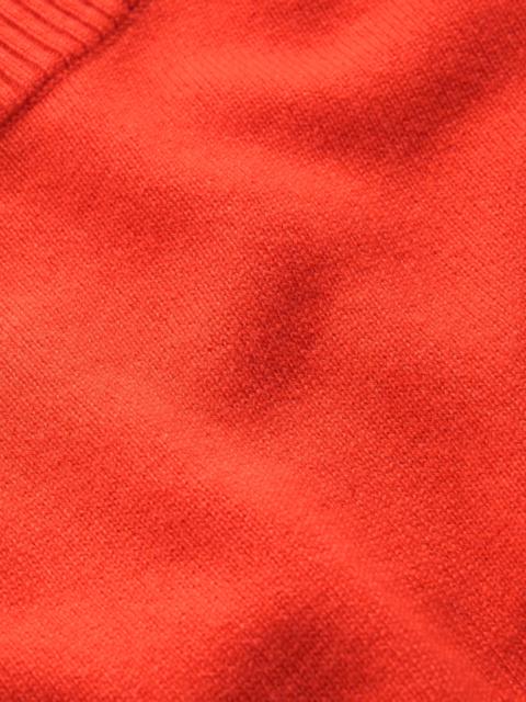 BODEN Elsie Cashmere Crew T-shirt-Orange Lily