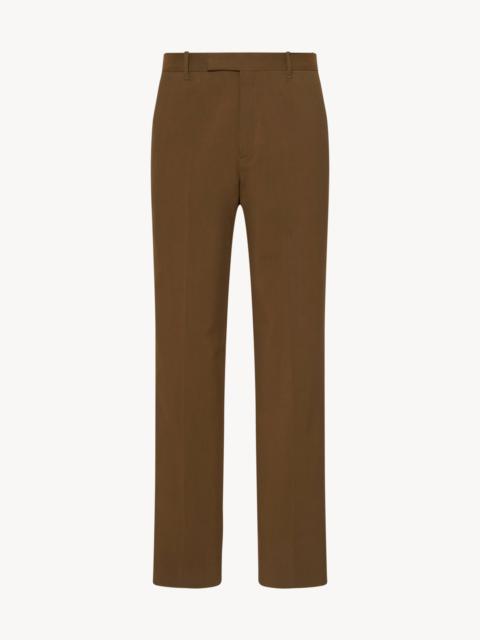 The Row Elijah Pant in Cotton and Silk