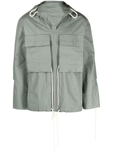 Craig Green short hooded parka coat