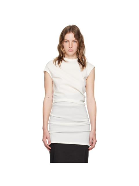 ISSEY MIYAKE White Membrane Blouse