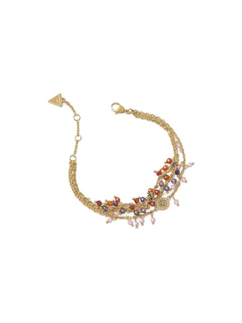 GUESS USA beaded chain bracelet