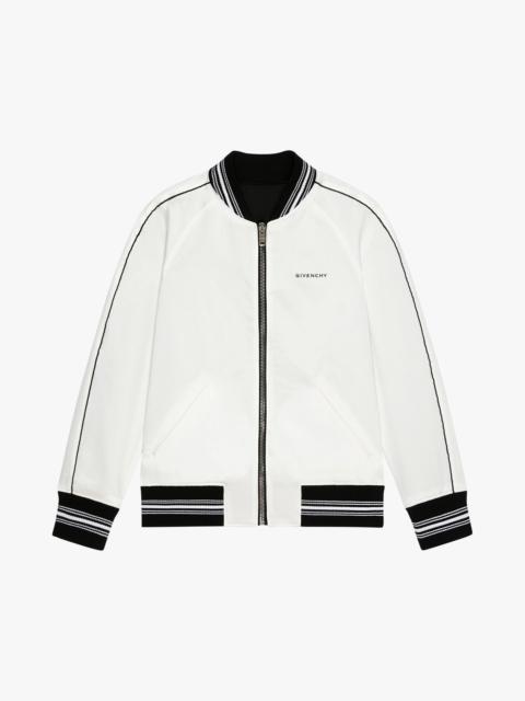Givenchy 101 DALMATIANS BOMBER JACKET IN EMBROIDERED TECHNICAL FIBRE