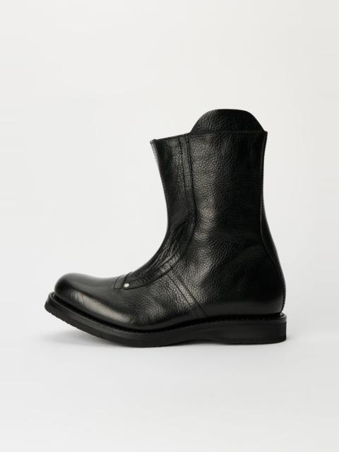 Our Legacy Moto Boot Deep Black Leather