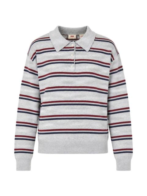 Levi's striped polo shirt