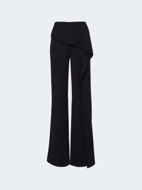 ROLAND MOURET Draped wide-leg pants