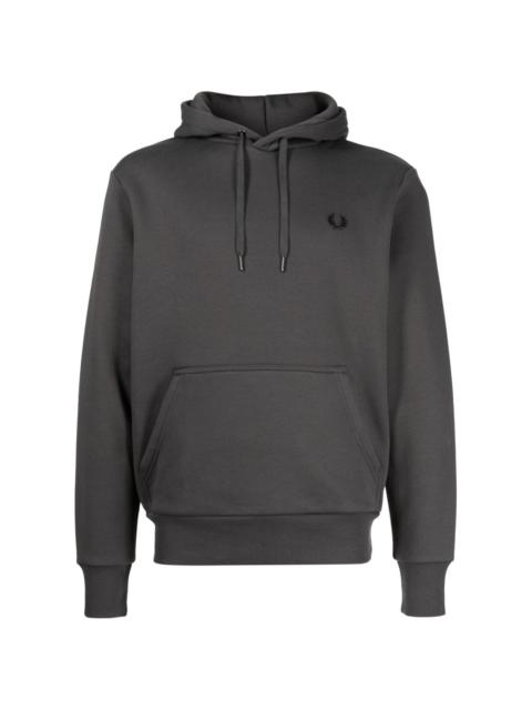 Fred Perry logo-embroidered logo-tape drawstring hoodie