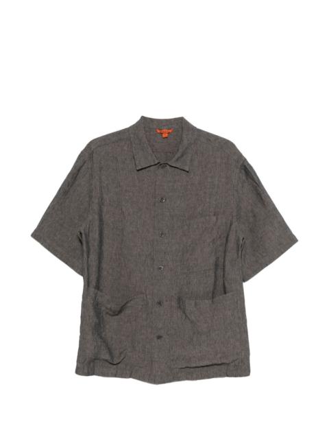BARENA pocket button shirt