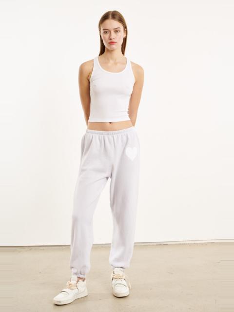 SPRWMN LILAC HEART SWEATPANTS