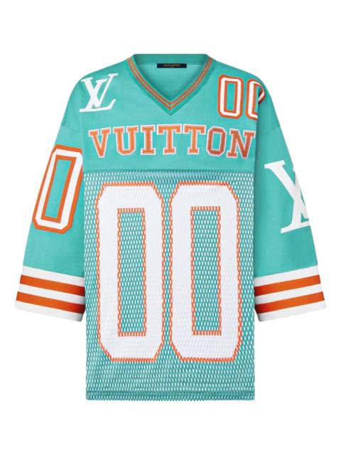 Louis Vuitton Hockey Jersey T-Shirt "Mint" 1A9V74